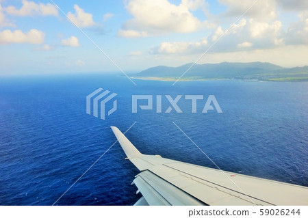 德之島Koho機場,前面是德之島素材背景 德之島Koho機場,前面是德之島素材背景 59026244