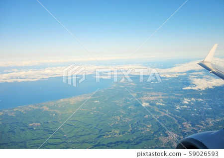 薩摩半島物質背景下的鹿兒島機場，德島小穗機場 59026593