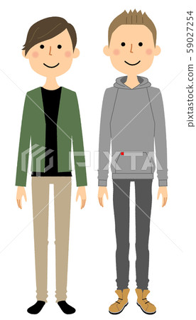 Same sex couple friends Same sex couple friends 59027254