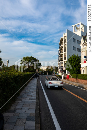 Japan's Top 100 Roads, Yamatehondori, in front of Foreign Cemeteries c 59027271