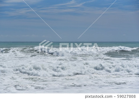 高知縣安田町卡拉濱海岸沿太平洋波濤洶湧 高知縣安田町卡拉濱海岸沿太平洋波濤洶湧 59027808