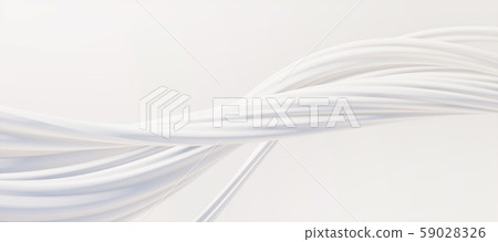 Bright and detailed panoramic landscape: abstract white curve background (3D CG rendering digital illustration) Bright and detailed panoramic landscape: abstract white curve background (3D CG rendering digital illustration) 59028326