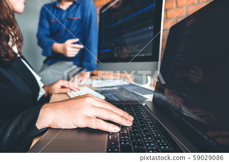 Developing programmer Team Development Website 59029086