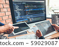 Developing programmer Team Development Website 59029087