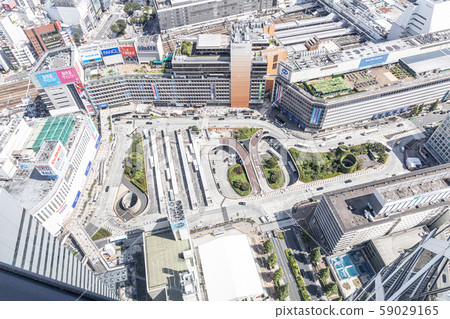 From the top of Shinjuku Station, Shinjuku Buildings From the top of Shinjuku Station, Shinjuku Buildings 59029165