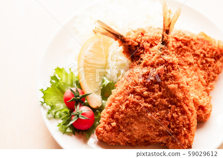 deep-fried horse mackerel deep-fried horse mackerel 59029612
