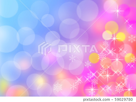 雪花和照明 59029780