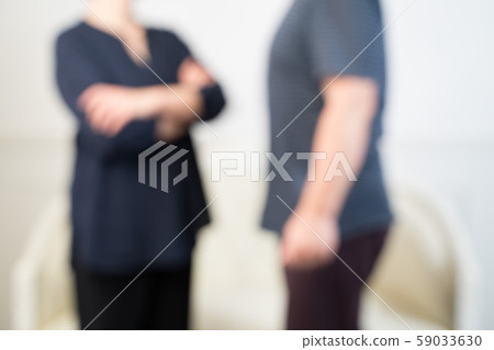 Couple fight, blur material 59033630
