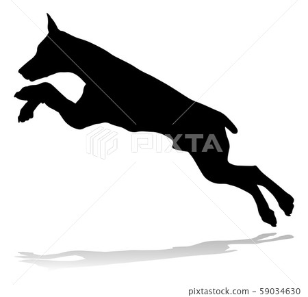 Dog Silhouette Pet Animal 59034630