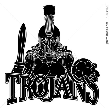 Spartan Trojan Gladiator Soccer Warrior Woman 59034669
