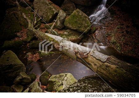 Waterfalls on the creek 59034705