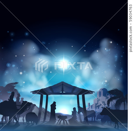 Nativity Scene Christmas 59034763