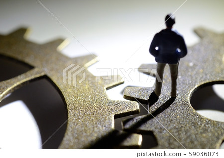 Gear and person 59036073