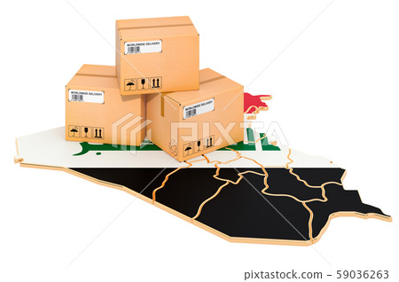 Parcels on the Iraqi map Parcels on the Iraqi map 59036263