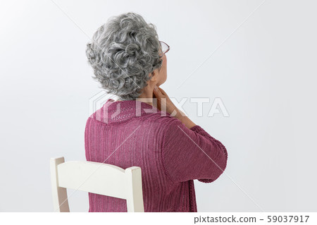 Behind the elderly 59037917