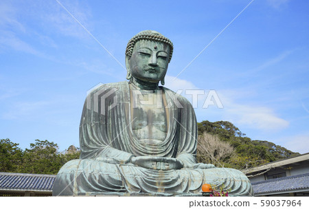 日本鎌倉城市景觀的視圖 日本鎌倉城市景觀的視圖 59037964