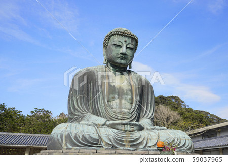 日本鎌倉城市景觀的視圖 日本鎌倉城市景觀的視圖 59037965