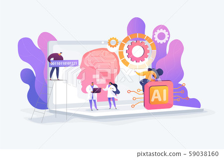 Artificial intelligence concept vector illustration. 59038160