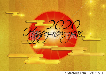  New Year greeting card, greeting card, sun, new year のーグリード, グリーティングカード, sun, new Year 59038511