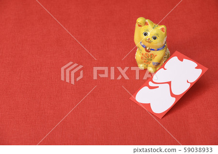 招財貓/新年賀卡/大包圖像 59038933