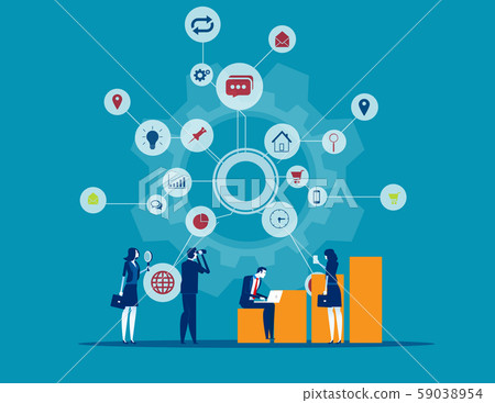 Business finance teamwork and Analysis. Concept Business finance teamwork and Analysis. Concept 59038954