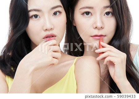 女性美容口紅 59039433