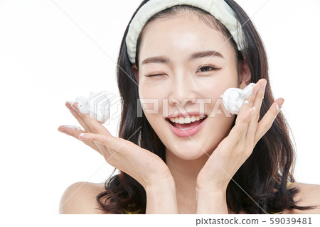 Female beauty face wash Female beauty face wash 59039481