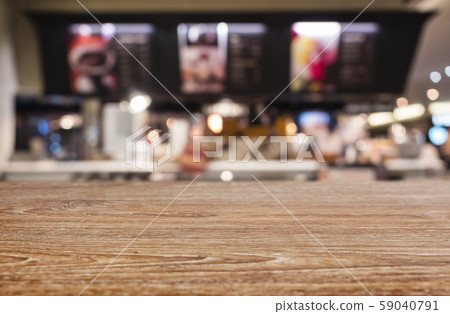 Table top Blur Coffee shop cafe interior counter Bar Table top Blur Coffee shop cafe interior counter Bar 59040791