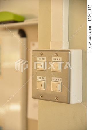 學校回憶教室照明開關 學校回憶教室照明開關 59041333