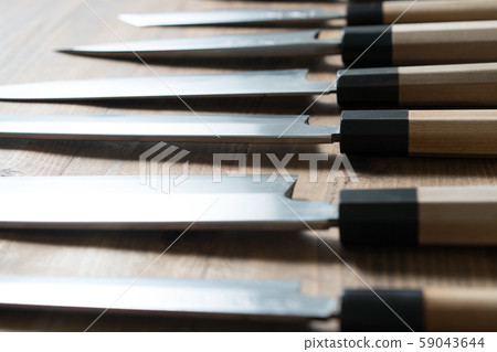 Various Japanese knives Various Japanese knives 59043644