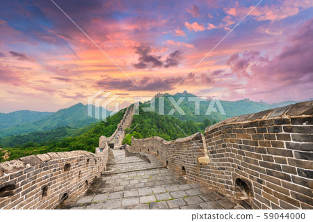 Great Wall of China at the Jinshanling section. Great Wall of China at the Jinshanling section. 59044000