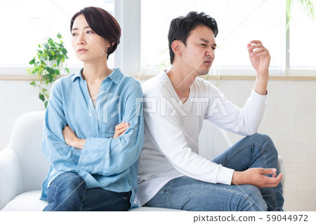 Couple quarrel anger 59044972