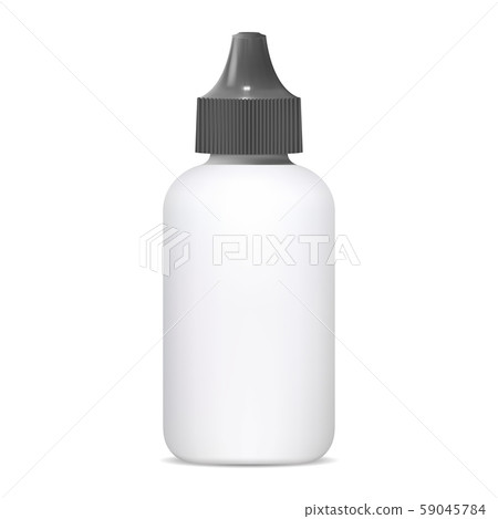 Eye dropper bottle. Medical nasal spray 3d blank Eye dropper bottle. Medical nasal spray 3d blank 59045784