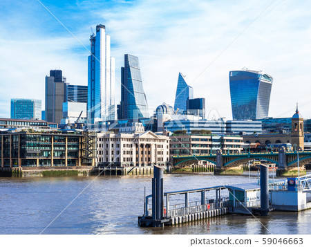 River Thames and City of London 59046663