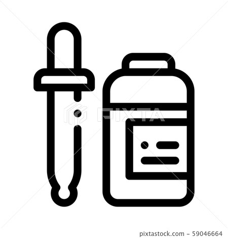 Medicine Dropper Supplements Icon Vector Illustration Medicine Dropper Supplements Icon Vector Illustration 59046664