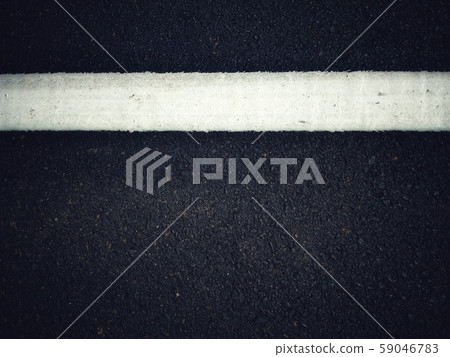 Road traffic paint White on the asphalt surface Road traffic paint White on the asphalt surface 59046783