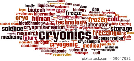 Cryonics word cloud Cryonics word cloud 59047921