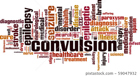 Convulsion word cloud Convulsion word cloud 59047932