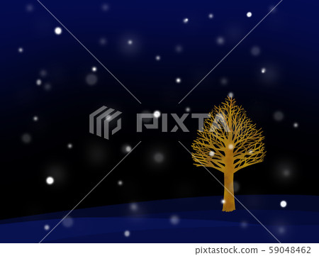 雪落冬天的景色 雪落冬天的景色 59048462
