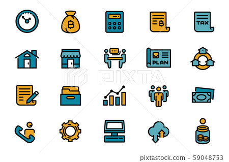 Management small business or company with group of people. 59048753