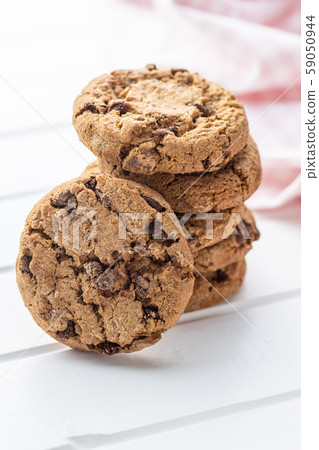 Sweet chocolate cookies. 59050944