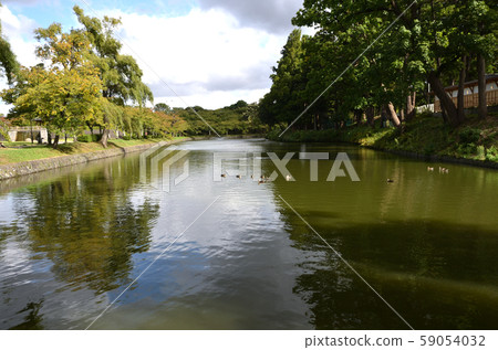 公園，背景資料，鶴岡公園，酒井，-照片素材（圖片） [59054032 