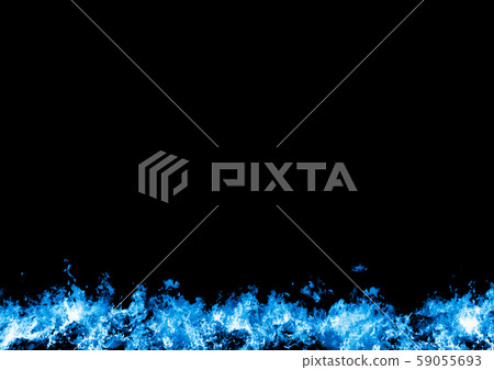 Blue flame background 10% 0721 59055693