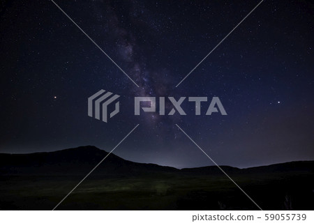The starry sky of Aso Kusanrigahama 59055739