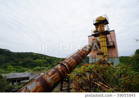 Abandoned ruins Muroto City Waste concrete factory 59055845