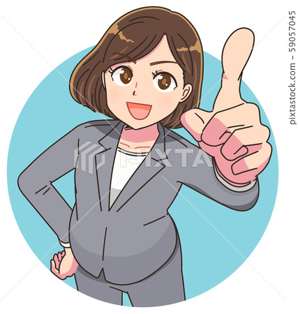 Female teacher teacher teacher teaching suit 59057045