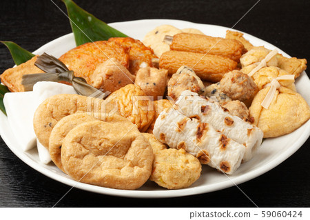 The ingredients of oden The ingredients of oden 59060424