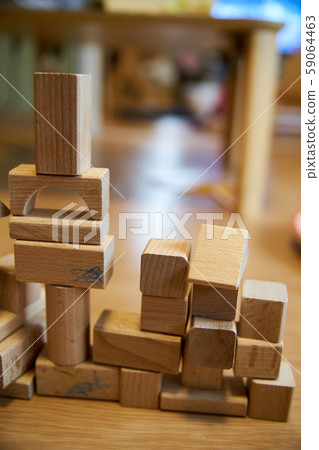 Play with building blocks 59064463