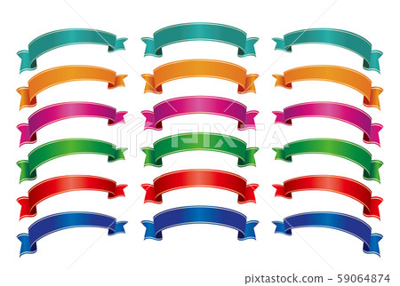 色帶框標題標題裝飾 59064874