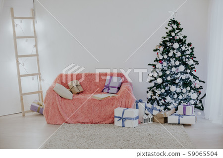 room decorated for Christmas new year tree gifts room decorated for Christmas new year tree gifts 59065504